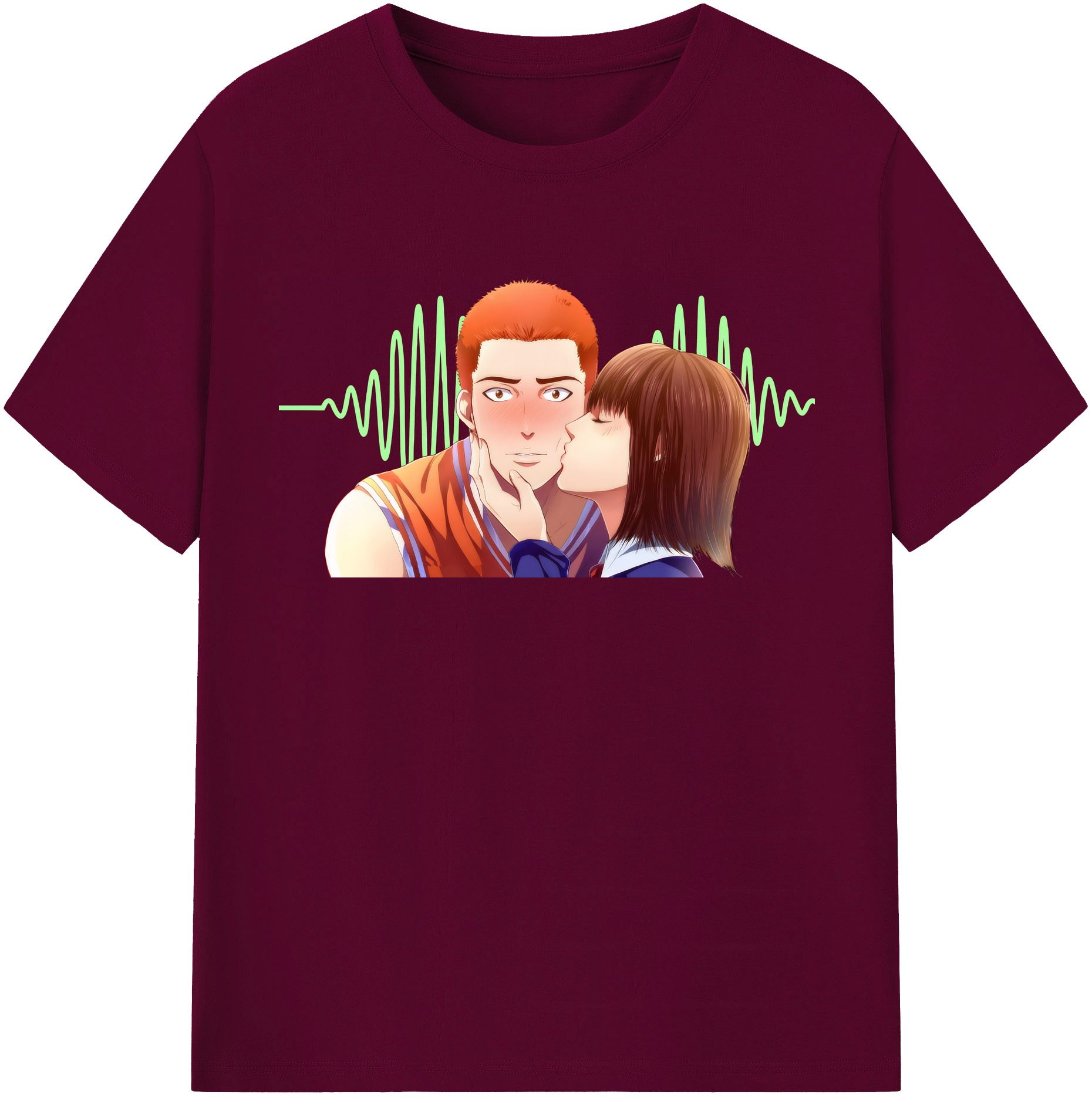 （画像用） SLAM DUNK／スラムダンク レディースカジュアルプリントTシャツ（綿100％）